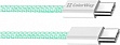 Дата кабель ColorWay USB-C to USB-C 1.0m 60W 3.0А green (CW-CBPDCC061-G) Дата кабель ColorWay USB-C to USB-C 1.0m 60W 3.0А green (CW-CBPDCC061-G)