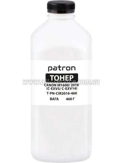 Тонер Patron Canon iR 1600/ 2016/ C-EXV5/ C-EXV14 бутль 460г (PN-CIR2016-460) Тонер Patron Canon iR 1600/ 2016/ C-EXV5/ C-EXV14 бутль 460г (PN-CIR2016-460)