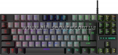  GamePro MK100B Blue Switch LED USB Black (MK100B)