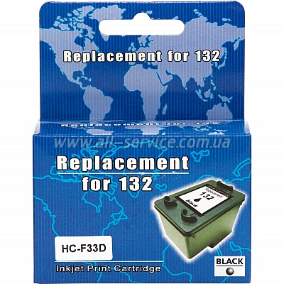  MicroJet HP 132 PS1513 black,  C9362HE (HC-F33D)