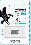  Wibrand 4GB Hawk Silver USB 2.0 (WI2.0/HA4M1S)