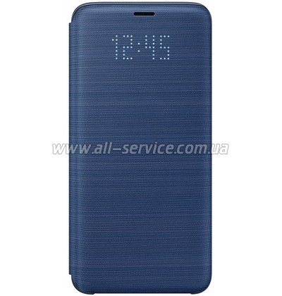  SAMSUNG S9 LED View Cover Blue (EF-NG960PLEGRU)