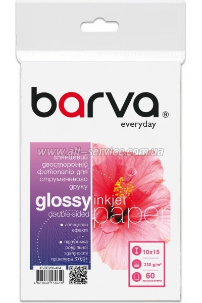 ���������� Barva Everyday glossy double-sided 230�/� 10x15 60� (IP-GE230-424)