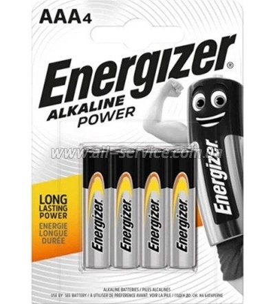 ��������� Energizer LR03 AAA Alkaline * 4 (ENLR03B4)
