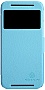  NILLKIN HTC ONE (M8) - Fresh Series Leather Case (Blue)