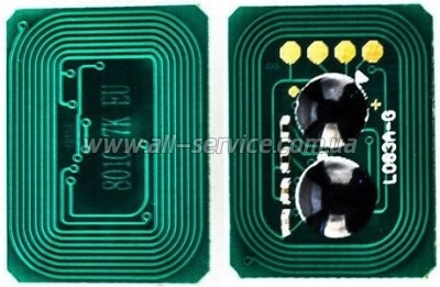 Чип АНК OKI C801 / 821 Cyan (1800972) Чип АНК OKI C801 / 821 Cyan (1800972)