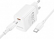 �������� ������� BOROFONE BN26 Fuente USB-C PD20W + cable USB-C to USB-C White (6941991120251)