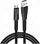 ���� ������ ColorWay USB 2.0 AM to Micro 5P 1.0m zinc alloy + led black (CW-CBUM035-BK)