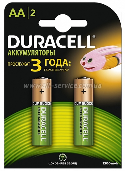 Duracell HR6 AA 1300 mAh (5005007)
