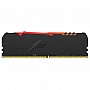  Kingston 8Gb DDR4 3000MH z HyperX Fury Black RGB (HX430C15FB3A/8)