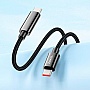 ���� ������ USB-C to USB-C 1.0m Benefit with display 100W U141 black HOCO (6942007611930)