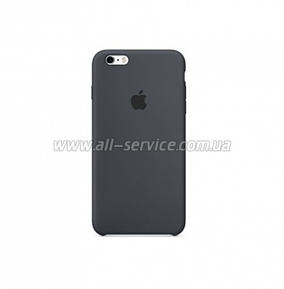    Apple iPhone 6s Silicone Case Charcoal Gray (MKY02ZM/A)
