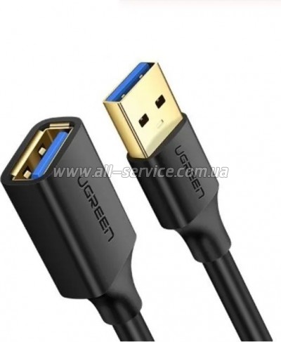 ���� ������ USB 3.0 AM/AF 1.5m US129 black Ugreen (30126)