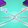 Дата кабель USB-C to USB-C 1.8m 60W 20V/3A premium J5create (JUCX18L18W-N) Дата кабель USB-C to USB-C 1.8m 60W 20V/3A premium J5create (JUCX18L18W-N)