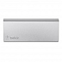 USB  BELKIN USB 3.0, Ultra-Slim Metal, 4  + USB-C , Silver (F4U088vf)