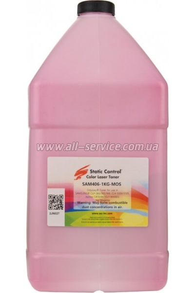  SCC OdysseySamsungCLP-360/ CLX-3300 magenta 1000/  (SAM406-1KG-MOS)