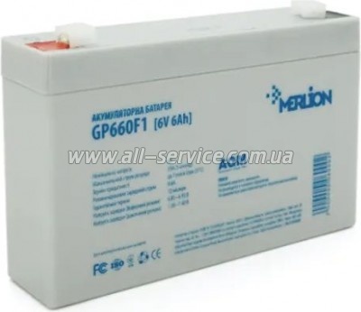    Merlion 6V-6Ah ( GP660F1NS ) (GP660F1NS)