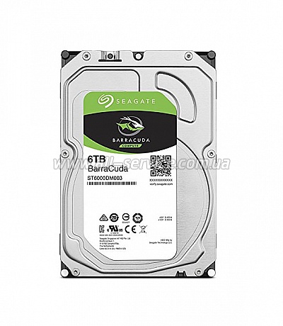  6TB SEAGATE Barracuda SATA 3.0 (ST6000DM003)