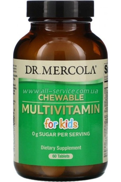  Dr. Mercola   , Chewable Multivitamin for Kids, 6 (MCL-01010)