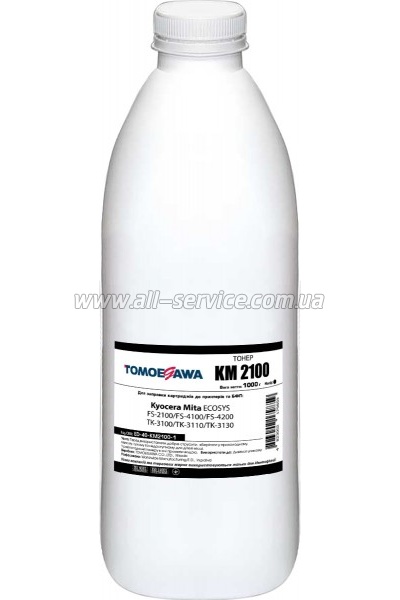  Tomoegawa Kyocera Mita FS-2100/ FS-4100/ EcoSys M3040/ M3540/ TK-3100/ TK-3110/ TK-3130/ TK-3150  1000 (ED-40-KM2100-1)