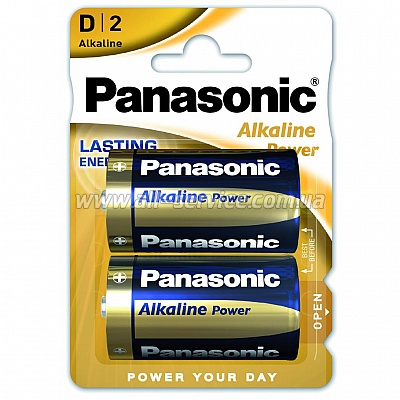  Panasonic D LR20 Alkaline Power * 2 (LR20REB/2BP)