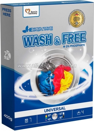   Wash&Free Universal 400  (4262396140920)