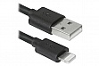  DEFENDER ACH01-10BH USB(AM)-Lightning black 3m (87467)