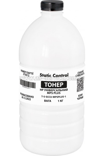 ����� SCC HP Universal MPS PLUS ����� 1�� Black (TSM-MPSPLUS-1)