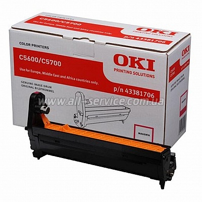 - OKI C5600/ C5700 (43381706) Magenta