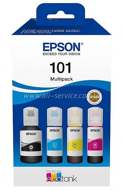   Epson 101 Epson L4150/ L14150/ L6170 B/C/M/Y (C13T03V64A)