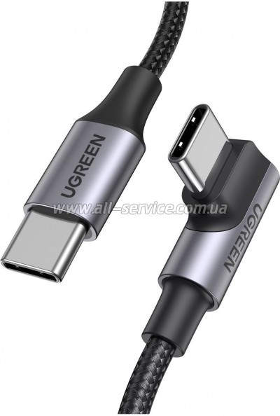 ���� ������ USB-C to USB-C 2.0m 100W US334 Black Ugreen (70645)