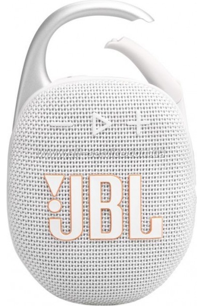   JBL Clip 5 White (JBLCLIP5WHT)