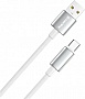 ���� ������ USB 2.0 AM to USB-C 1.0m 3A zinc alloy braided white ColorWay (CW-CBUC098-WT)