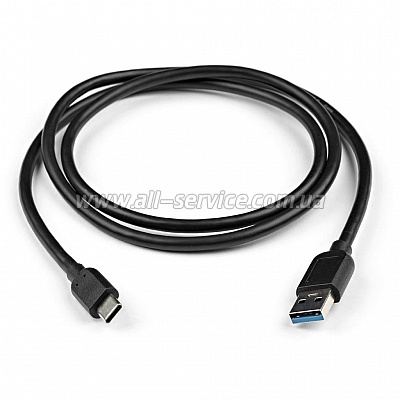   USB 3.0 Type-C to AM 1 m Vinga (VCPDCAM30TC1BK)