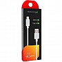   USB 2.0 AM to Lightning 1.0m Cu, 2.1 White Grand-X (PL01W)