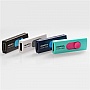  64GB ADATA UV220 USB 2.0 BLACK/BLUE (AUV220-64G-RBKBL)