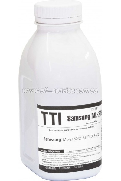  TTI  Samsung ML-2160/2165/SCX-3400/SL-M2020/2070  45 Black (NB-007-45)