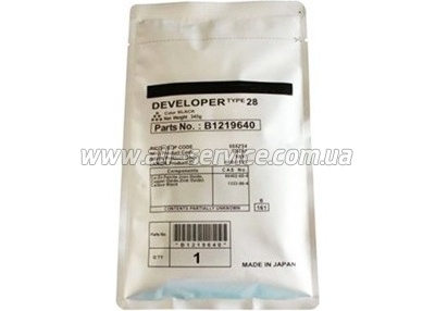 Девелопер Ricoh Aficio Type 28/ 2015/ 1032/ DSM 615/ MP1500/ B1219645/ 888224 (DD11BLK) Девелопер Ricoh Aficio Type 28/ 2015/ 1032/ DSM 615/ MP1500/ B1219645/ 888224 (DD11BLK)