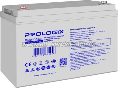    Prologix 12V - 100Ah GEL (PL12-100GEL)
