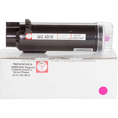 - BASF  Xerox Phaser 6510N/ WorkCentre 6515N/ 6515DN  106R03694 Magenta (BASF-KT-106R03694)