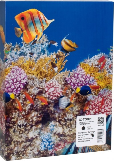 Картридж Barva Epson T01D1 XXL Epson WorkForce Pro WF-C529RDW аналог C13T01D100 black (IC-T01D1) Картридж Barva Epson T01D1 XXL Epson WorkForce Pro WF-C529RDW аналог C13T01D100 black (IC-T01D1)