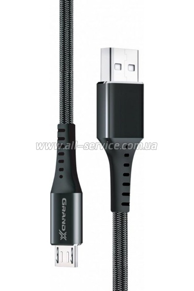 ���� ������ USB 2.0 AM to Micro 5P 1.2m Grand-X (FM-12B)