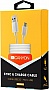 ���� ������ USB 2.0 AM to Micro 5P 1.0m White Canyon (CNE-USBM1W)
