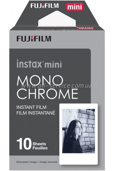    Fujifilm MONOCHROME Instax Mini Glossy (70100137913)