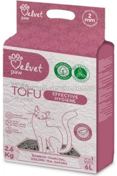    Velvet Paw TOFU    (2 ) 2.6  (TOF70054)