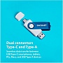  Patriot 256GB Xporter X550 USB 3.2/Type-C (PS256GX550AAD)