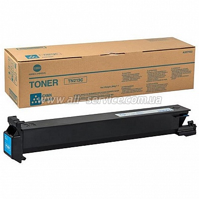 - CET Konica Minolta TN213C bizhub C200/ C203/ C253/ C353 A0D7452 cyan (CET6804)