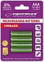 ����������� Esperanza AAA 1000mAh Ni-MH * 4 green (EZA102G)