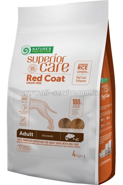     Nature's Protection Superior Care Red Coat Grain Free Salmon 4 (NPSC47234)