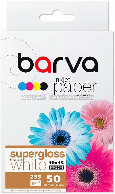  BARVA PROFI supergloss 255 /2 10x15 50  (IP-R255-264)